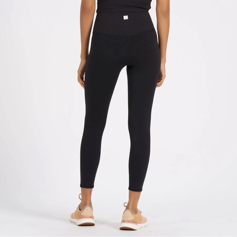 Vuori Rib Studio Leggings-Black-Size Small